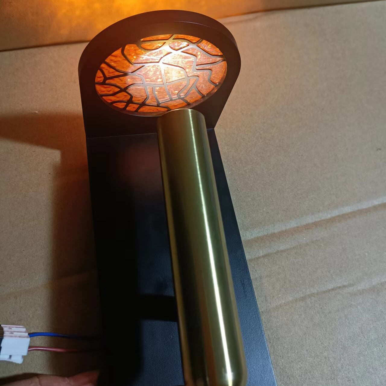 Industrial Creative Flame Light Shadow Rotatable Adjustable LED Wall Sconce Lamp