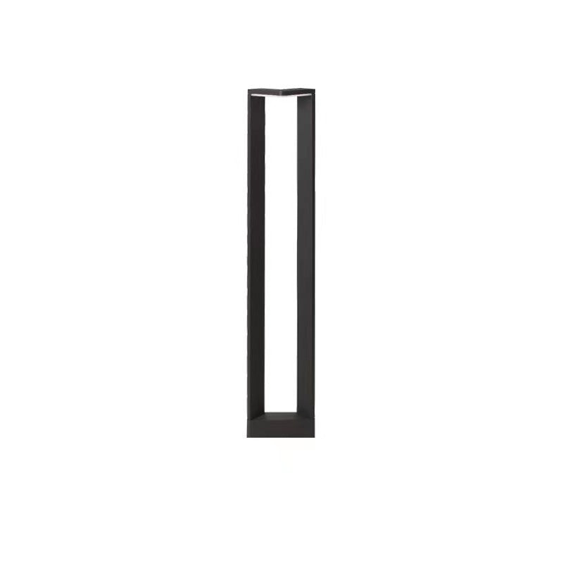 Modern Minimalist Waterproof Rectangular Aluminium Acrylic LED Landscape Lighting Outdoor Light For Outdoor Patio