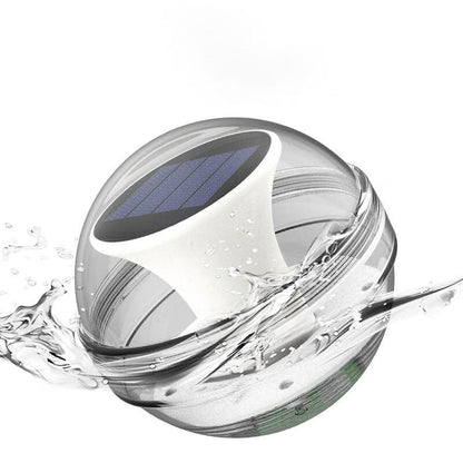 Modern Round Outdoor Waterproof Solar LED Water Drift Light