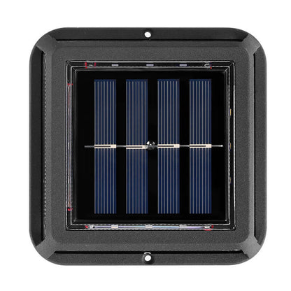 Modern Square Waterproof Solar LED Outdoor Garden Balcony Street Light