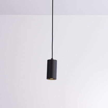 Modern Minimalist Column Iron Mini 1-Light Pendant Light For Living Room