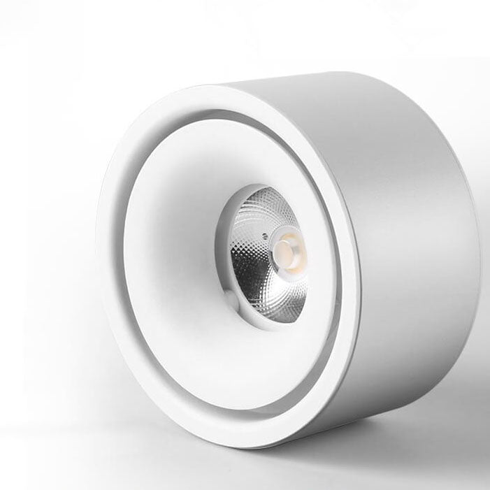 Modern Minimalist Round Aluminium Rotatable Folding LED Wall Sconce Lamp For Living Room & Bedroom