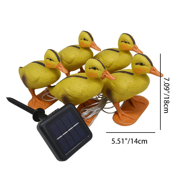 Contemporary Creative PE Duck LED Lawn Animal Decorative Landscape Light For Outdoor