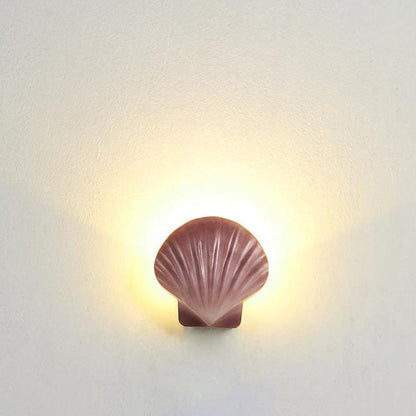 Contemporary Creative Shell Design Aluminum LED Waterproof Wall Sconce Lamp