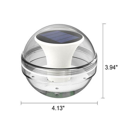 Modern Round Outdoor Waterproof Solar LED Water Drift Light