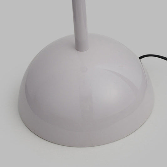 Contemporary Scandinavian Mushroom Hardware Iron Lampshade 1 - Light Standing Floor Lamp For Living Room