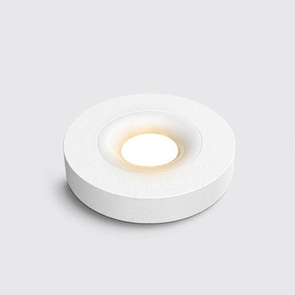 Modern Minimalist Iron Round Honeycomb Spotlight LED Flush Mount Ceiling Light For Hallway