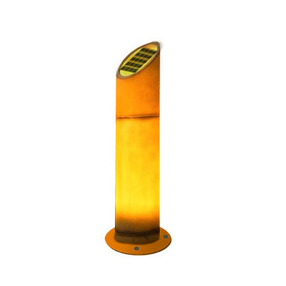 Contemporary Creative Waterproof Solar Resin Bamboo LED Landscape Lighting Outdoor Light For Garden