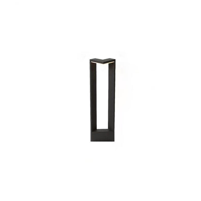 Modern Minimalist Waterproof Rectangular Aluminium Acrylic LED Landscape Lighting Outdoor Light For Outdoor Patio